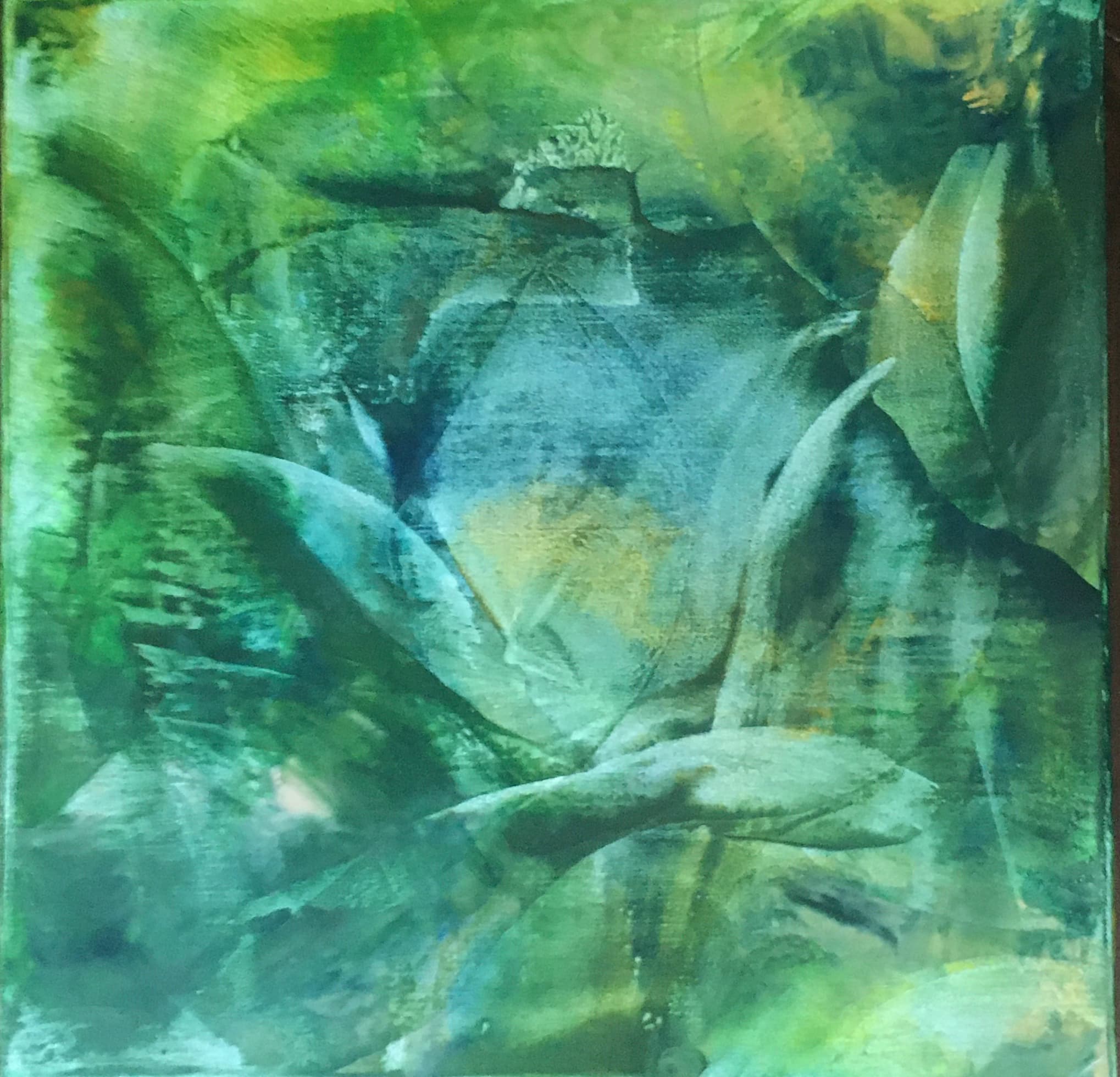 Het neigt naar groen 30x30x5 cm